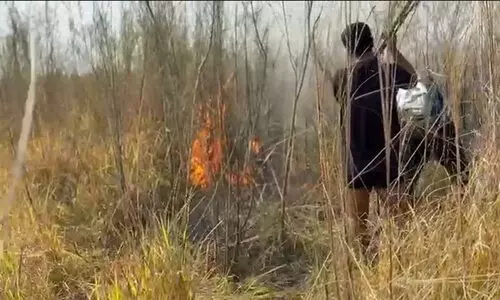 Molai Kathoni 2.0 fire: Congress alleges arson, targets sand-mining licences