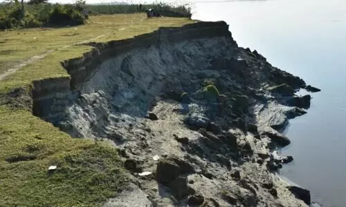 Brahmaputra erosion threatens historic Ramkha Pith, Ajan Peer Durgah in Sivasagar