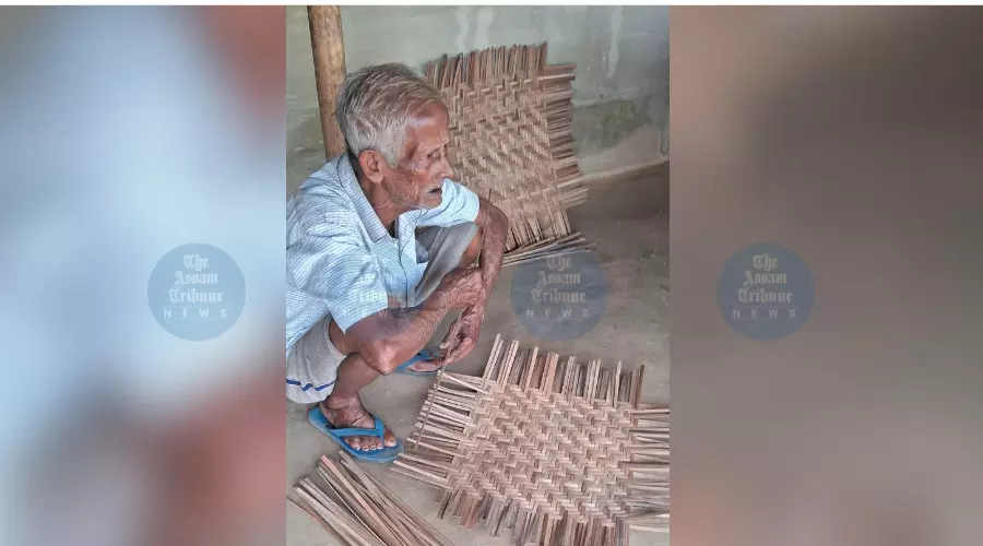 75 & weaving hope: This bamboo artisan keeps Assam’s cottage legacy alive 75 & weaving hope: This bamboo artisan keeps Assam’s cottage legacy alive