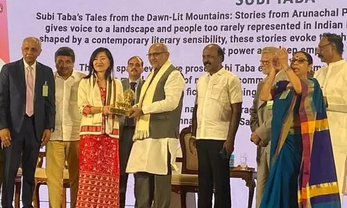 Arunachal writer Subi Taba wins Ramnath Goenka Sahithya Samman 2025