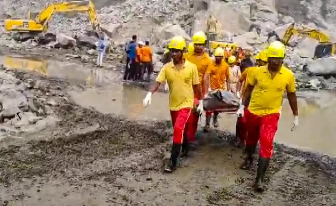 Two killed in rock collapse at illegal stone quarry in Odisha’s Dhenkanal Two killed in rock collapse at illegal stone quarry in Odisha’s Dhenkanal