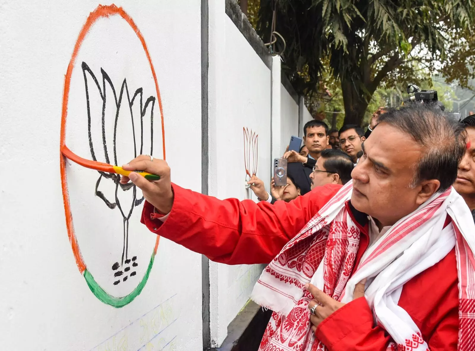Assam polls 2026: BJP strong in 103 seats, 40 new candidates likely, says CM Assam polls 2026: BJP strong in 103 seats, 40 new candidates likely, says CM
