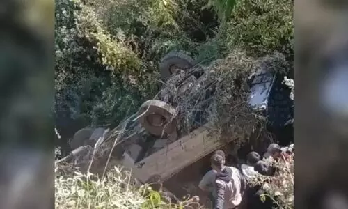 Four die in Manipur as wedding-bound pickup truck plunges down hillside