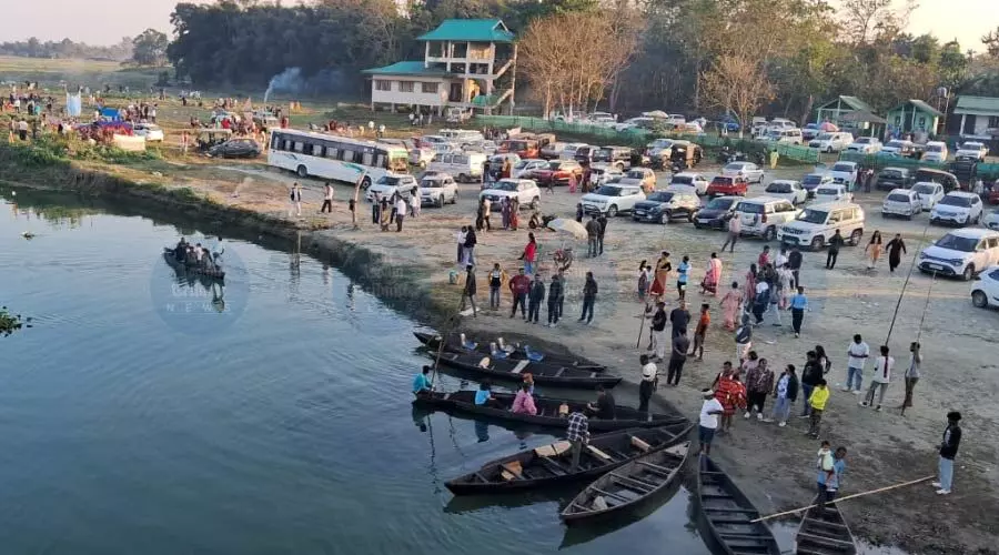 Tinsukias Maguri-Motapung Beel welcomes new year with wings & wanderers Tinsukias Maguri-Motapung Beel welcomes new year with wings & wanderers