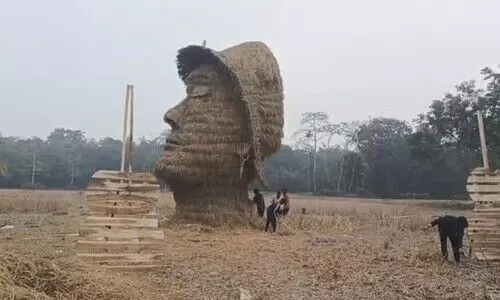 Bhelaghars turn tribute to Zubeen Garg in Nagaon this Bhogali Bihu