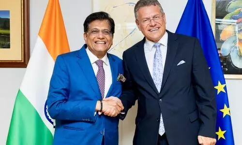 Goyal holds talks in Brussels on key issues of India–EU free trade pact