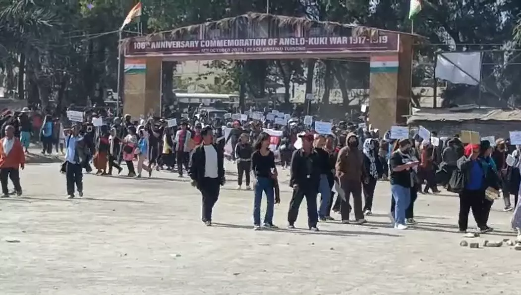 Thousands rally in Churachandpur as Kuki-Zo groups press for UT with Legislature Thousands rally in Churachandpur as Kuki-Zo groups press for UT with Legislature