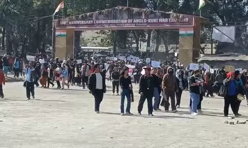 Thousands rally in Churachandpur as Kuki-Zo groups press for UT with Legislature