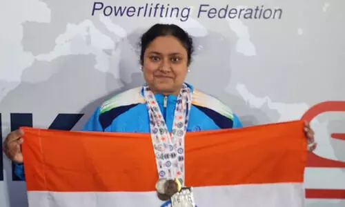 Thane powerlifter Annette Gowda shines with two medals in two months