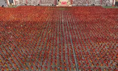 Bagurumba Dwhou turns Sarusajai stadium into a grand canvas of Bodo culture