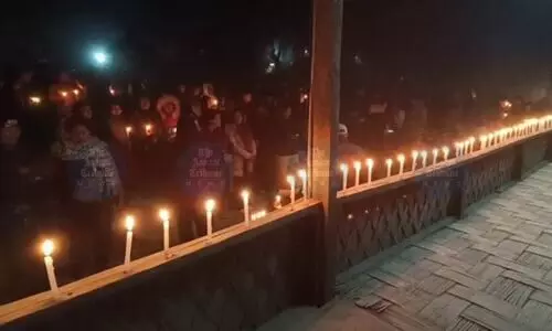 Vigil in Churachandpur after death of Kuki-Zo woman injured during 2023 unrest