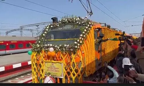 Flagged off by PM Modi, Amrit Bharat Express rolls out from Dibrugarh to Lucknow