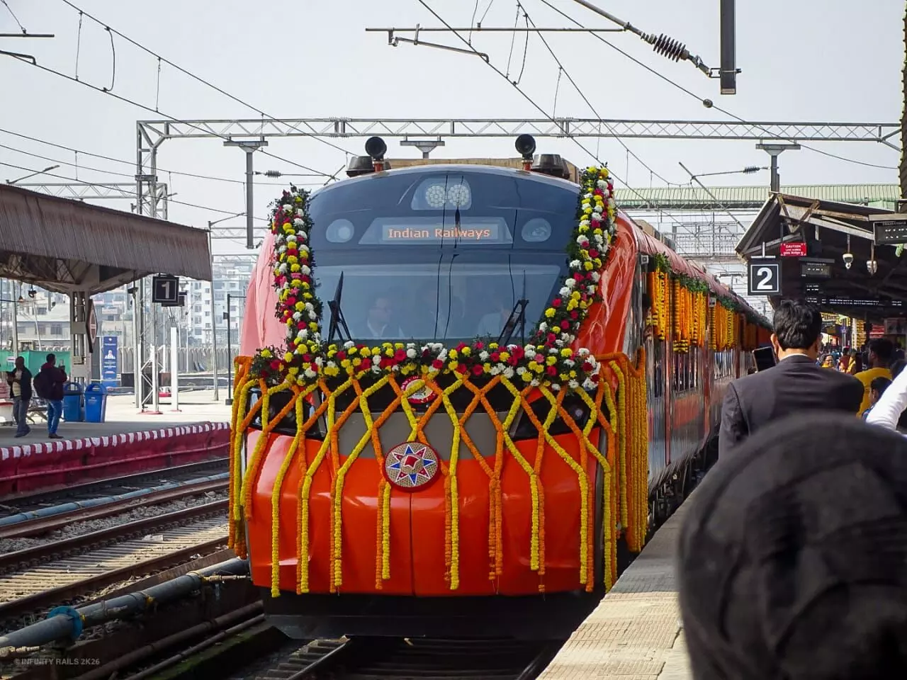 Kamakhya-Howrah Vande Bharat Sleeper clocks 128% occupancy in first six days Kamakhya-Howrah Vande Bharat Sleeper clocks 128% occupancy in first six days