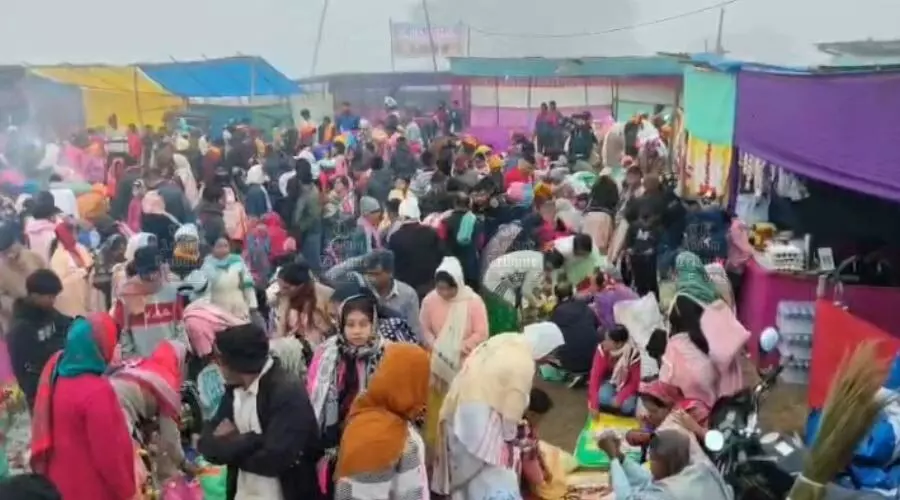 Jonbeel Mela enters 2nd day, ancient barter tradition draws thousands to fair Jonbeel Mela enters 2nd day, ancient barter tradition draws thousands to fair