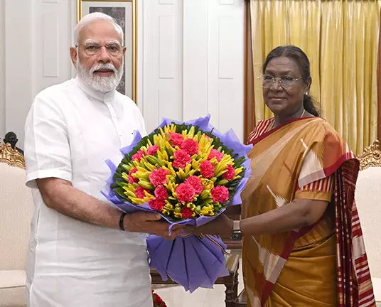 President Murmu, PM Modi send greetings on UP foundation day President Murmu, PM Modi send greetings on UP foundation day