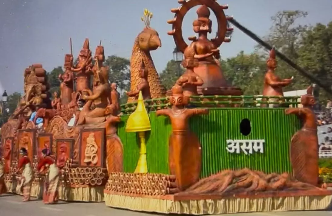 Assam showcases Asharikandi terracotta craft village at Republic Day parade Assam showcases Asharikandi terracotta craft village at Republic Day parade