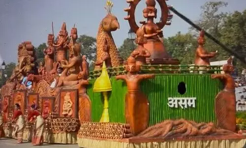 Assam showcases Asharikandi terracotta craft village at Republic Day parade