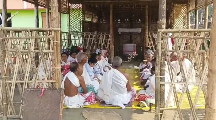 Devotion, unity mark build-up to 48th Sankardev Sangha session in Nalbari Devotion, unity mark build-up to 48th Sankardev Sangha session in Nalbari