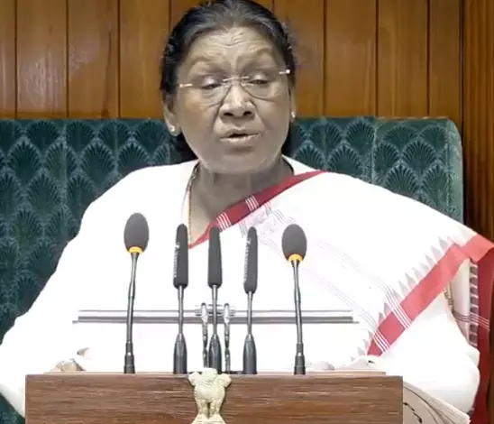 Prez Murmu highlights ‘nari shakti’ as key driver of India’s growth story