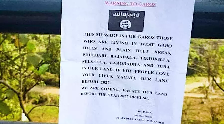 ‘ISIS poster’ appears in Meghalaya’s Garo Hills after quarry lynching; probe on