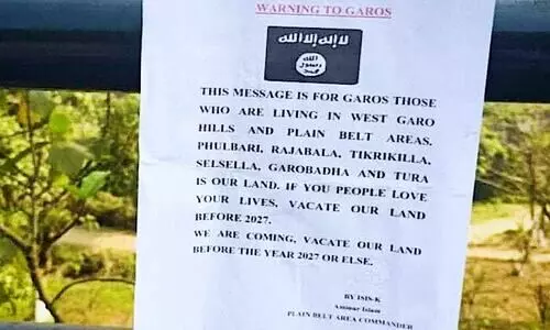 ‘ISIS poster’ appears in Meghalaya’s Garo Hills after quarry lynching; probe on