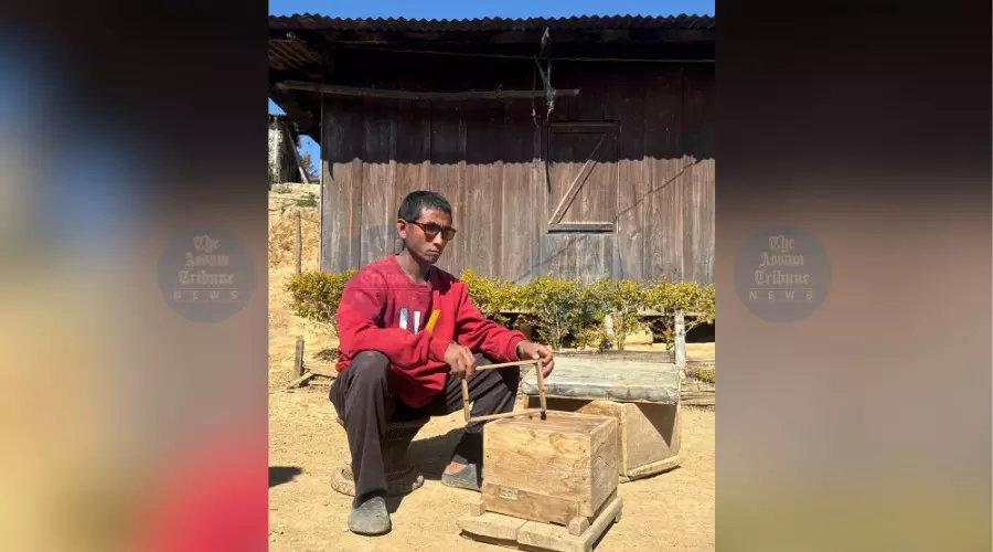 Visually impaired apiarist from Nagaland scripts success in beekeeping