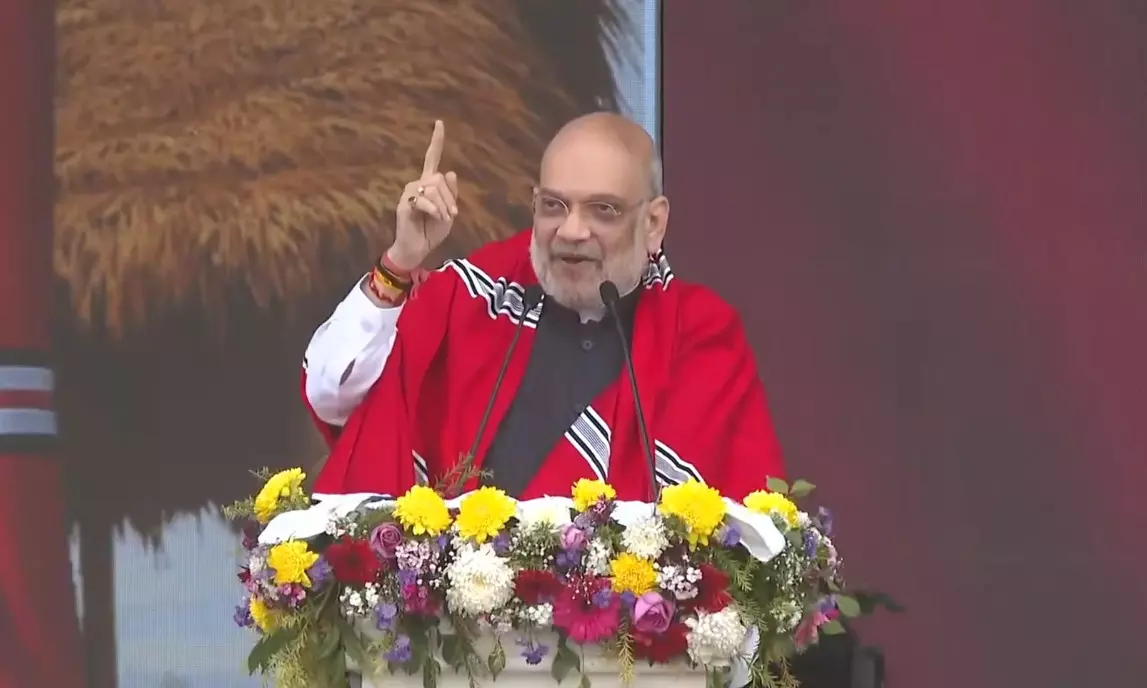 Amit Shah hails Mising culture, urges community to lead fight against infiltration