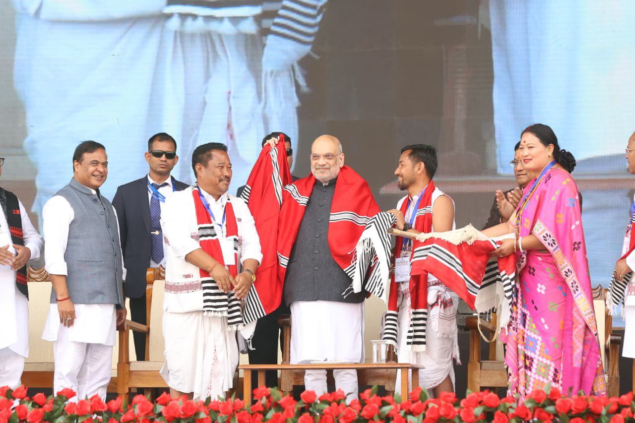 Amit Shah hails Mising culture, urges community to lead fight against infiltration