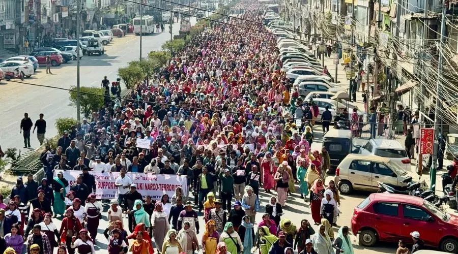 ‘Save Manipur’ rally draws thousands as IDPs, communities join statewide protest ‘Save Manipur’ rally draws thousands as IDPs, communities join statewide protest