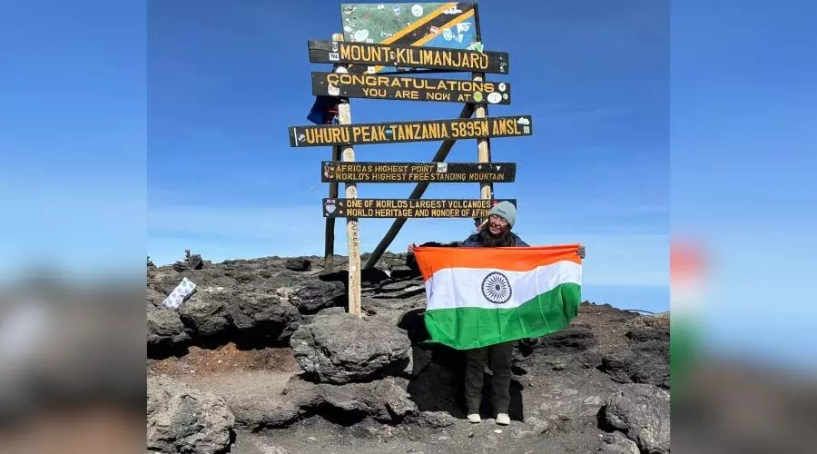 NTPC Bongaigaon manager scales Mount Kilimanjaro in grit-filled ascent