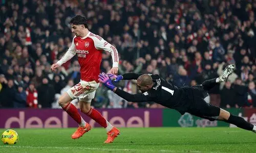 Arsenal reach Carabao Cup final after Havertz’s last-gasp winner