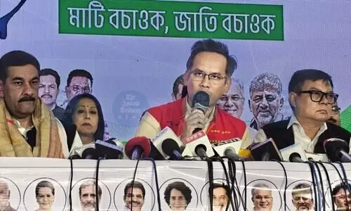 Congress alleges 12,000-bigha land grab by Assam CM’s family across state