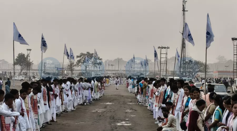 Grand preparations mark opening of Sankardev Sangha’s 95th conference at Jamugurihat
