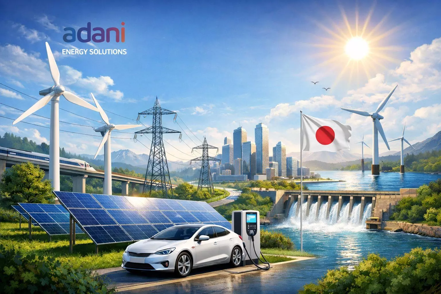 Adani secures Japan funding for 6,000 MW green energy corridor