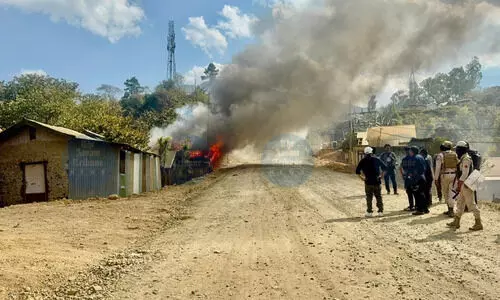 Violence in Manipur’s Ukhrul triggers heavy displacement, curfew in Litan