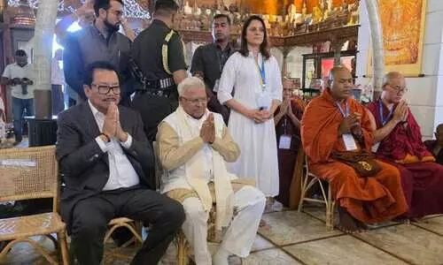 Arunachal Dy CM with delegation in Colombo to bring back Devnimori Buddha relics