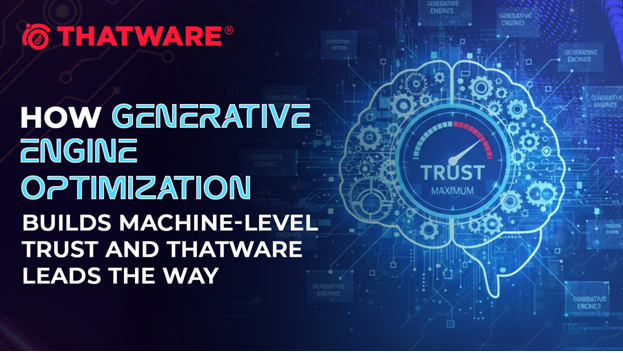 How Generative Engine Optimization Builds Machine-Level Trust and ThatWare Leads the Way