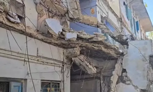 Ahmedabad gallery collapse: 20 trapped, rescue underway