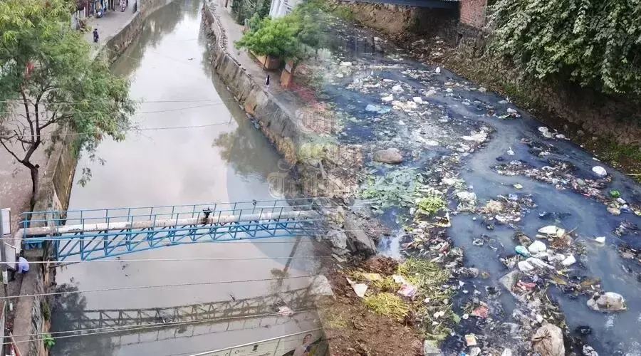 Bharalu River reduced to sewage channel amid years of neglect Bharalu River reduced to sewage channel amid years of neglect
