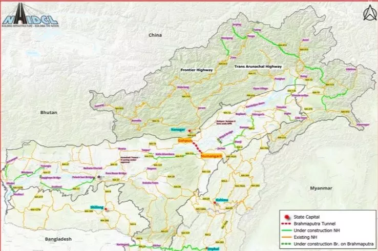 Centre clears Indias first Rs 18,662-cr rail-road tunnel under Brahmaputra Centre clears Indias first Rs 18,662-cr rail-road tunnel under Brahmaputra