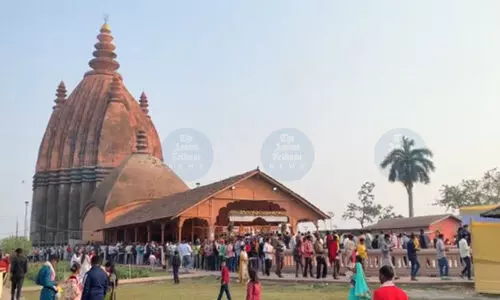 Spiritual fervour grips Sivasagar as devotees throng Shiva Dol on Maha Shivaratri