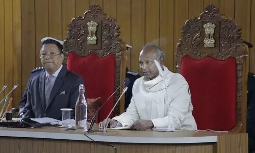 Pillar installation underway in six areas along Assam border: Meghalaya Guv