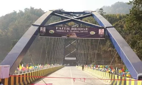 Mizoram CM unveils Rs 43.83 Cr bridge over Tlawng River, boosts Aizawl–Lengpui link