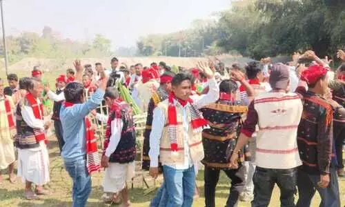 Spring spirit comes alive as Mising community marks Ali Ai Ligang in West Jorhat