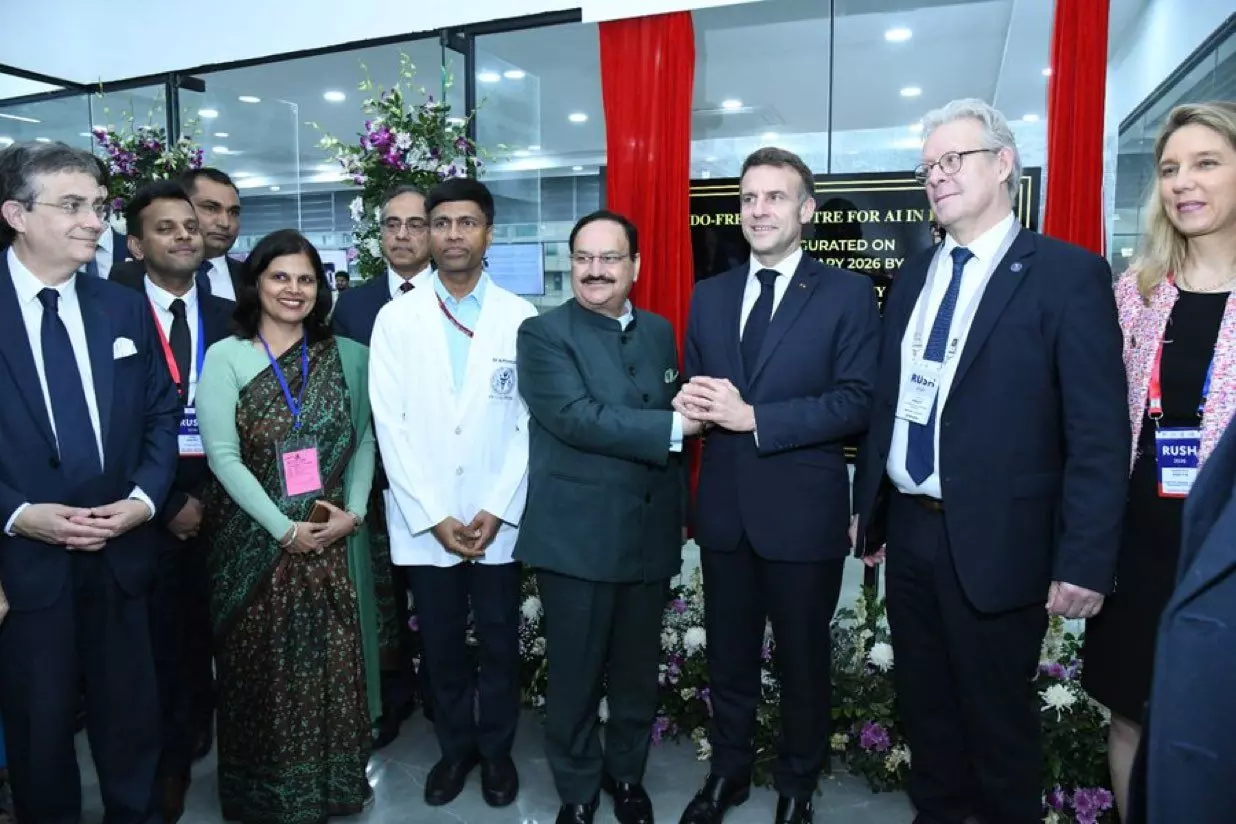 India-France AI in Health Centre launched at AIIMS