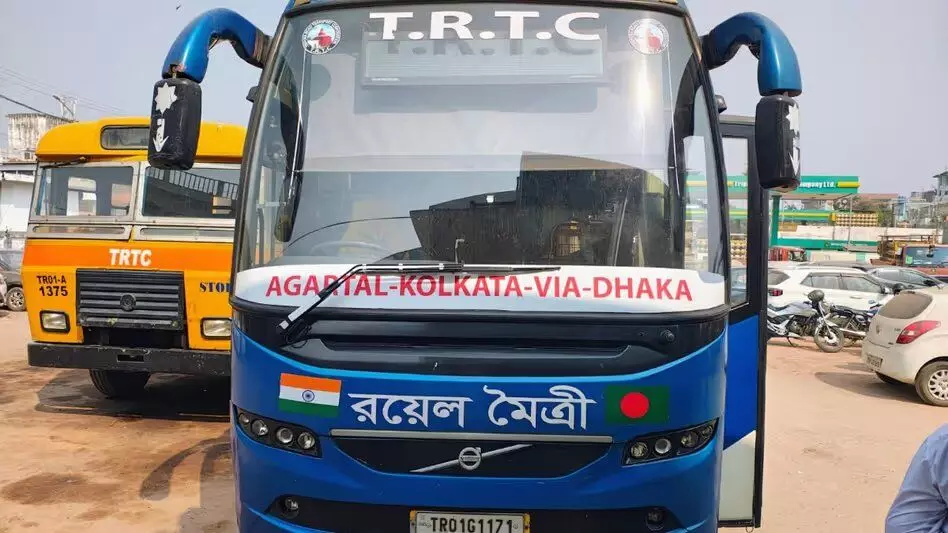 Agartala–Dhaka–Kolkata bus service resumption to benefit Bangladesh: Tripura CM