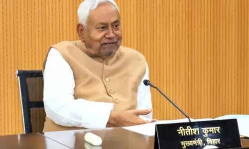 Nitish inspects 1,200-bed hospital project at IGIMS