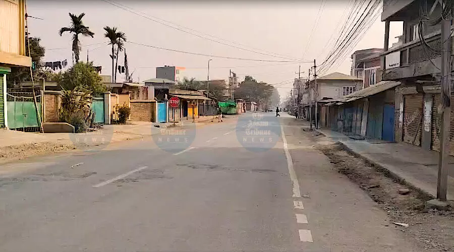 24-hr shutdown in Manipurs Churachandpur over MLA Valtes passing 24-hr shutdown in Manipurs Churachandpur over MLA Valtes passing