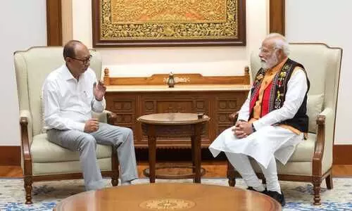 Manipur CM meets PM; seeks peace, rehab push, extends invite to state