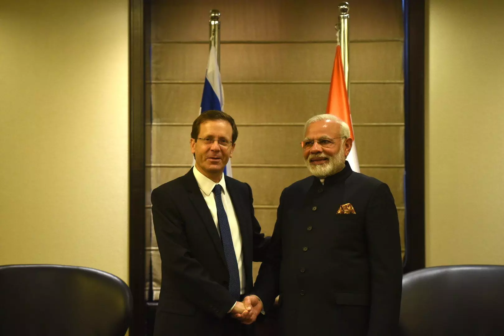 President Herzog on welcoming PM Modi to Israel